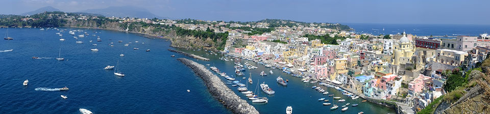 Panorama over Procida