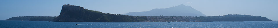 Procida from the sea